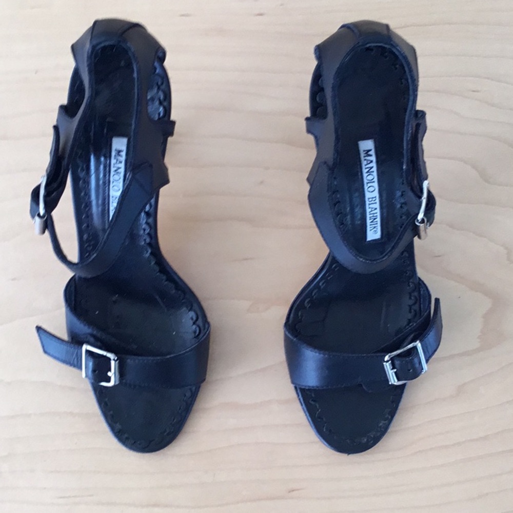 Manolo Blahnik shirazan caged sandals